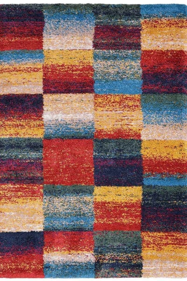 Noble Multicolour Rug – Tartan and Diamond Designs