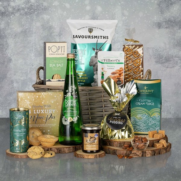 Alcohol Free Treats Luxury Food and Drink Basket