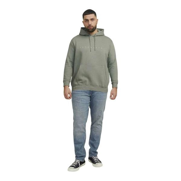 Jack And Jones Mens Star Plus Hoodie - Green - 