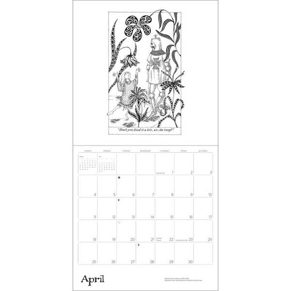 Edward Gorey Calendar 2027, Wall Calendars, Month To View, Art, Gift