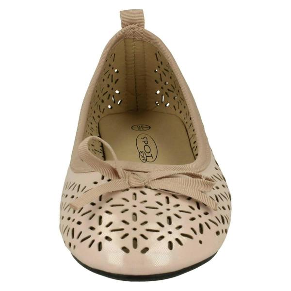 Spot On Girls Spot On Flat Ballerina Style Shoes