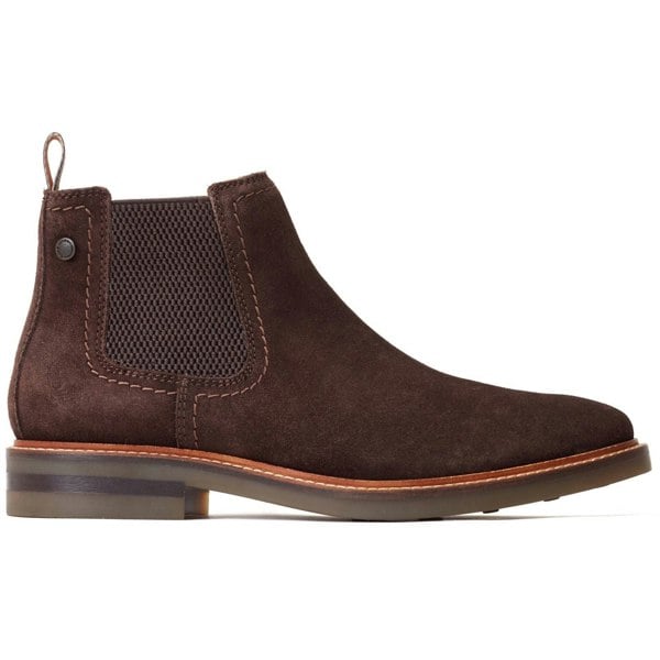 Base London Portland Leather Men's Burnt Brown Boots