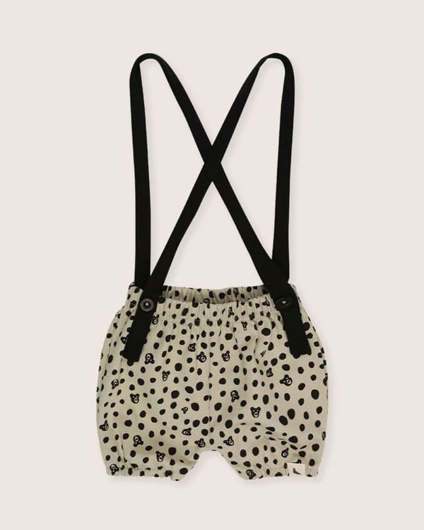 Animal print baby bracer bloomers