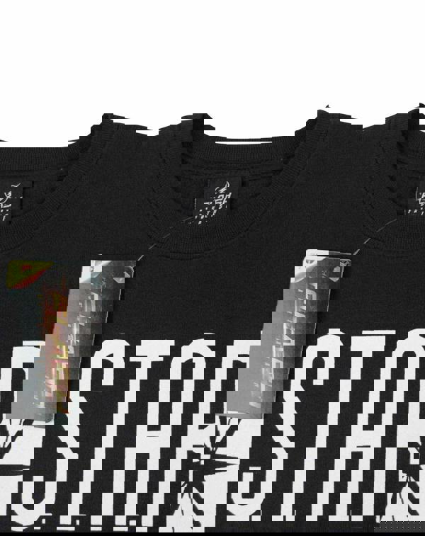 DC Comics Boys Black Tv Star Laboratories Sweatshirt