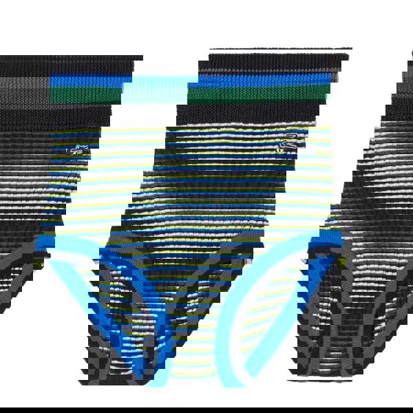 Lacoste Womens/Ladies Goop Rib Knit Shorts - Blue - 