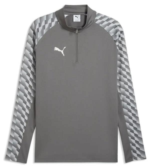 Puma Mens TeamLIGA 26 Training Jacket 1/4 Zip Tracksuit Top Grey 659724