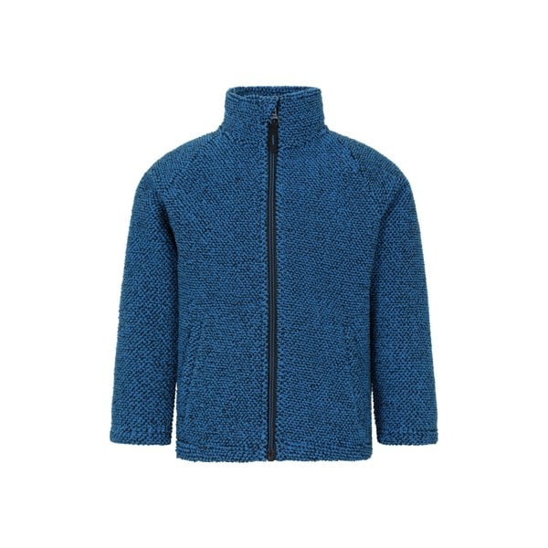 Mountain Warehouse Kids Ash Melange Full Zip Fleece Jacket - Blue