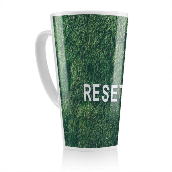 Benjamin Tate Design Wellness Reset Designer Latte Mug