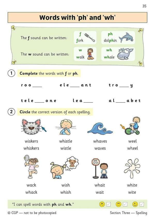 CGP KS1 Year 1 Workbook Bundle – Ages 5-6 (Grammar Punctuation and Spelling, Reading Comprehension, Handwriting, Maths)