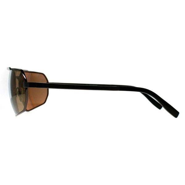 Serengeti Sunglasses Hinkley SS570002 Shiny Gunmetal Saturn Polarized Drivers Gold Photochromic