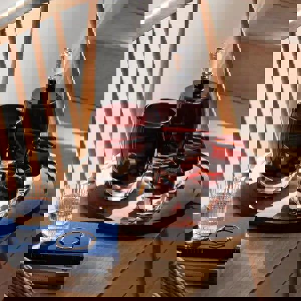 LSA Whisky Club Glass Ice Bucket 15cm Peat Brown