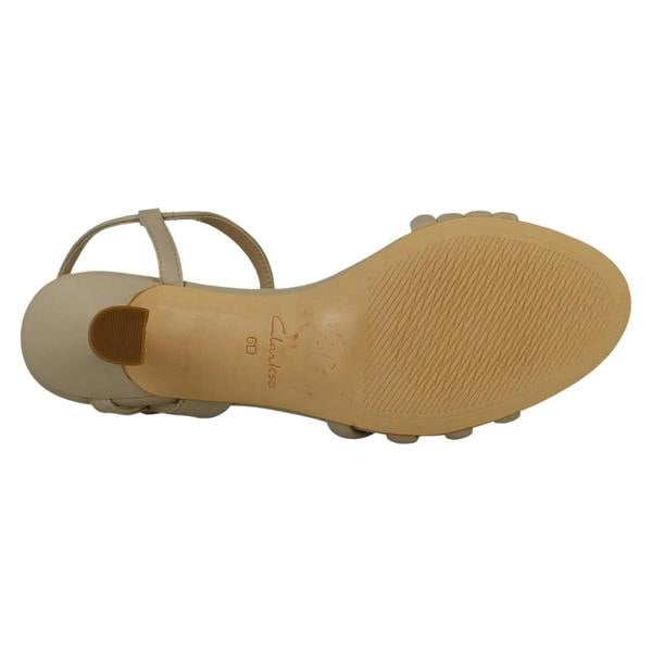 Clarks Ladies Clarks Strappy Heeled Sandals Amali May
