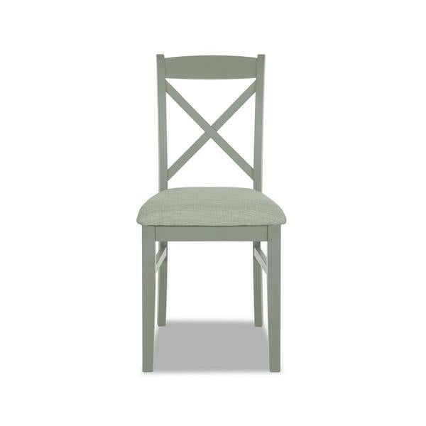 Statement Furniture Florence Crossback Dining Chair with Upholstered Seat