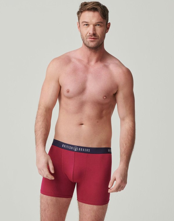 British Boxers Multipack 4 Pairs of Men's Bamboo Stretch Trunks – Hoopla