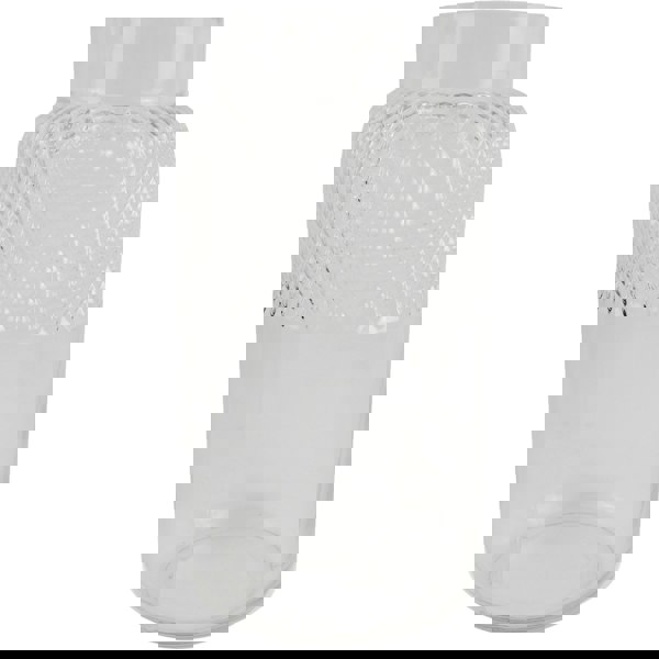 Leaf 60cm Red Rose and Eucalyptus Glass Diamond Vase