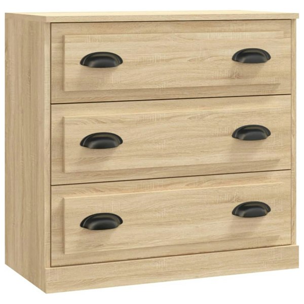 Berkfield Sideboards 2 pcs Sonoma Oak Engineered Wood