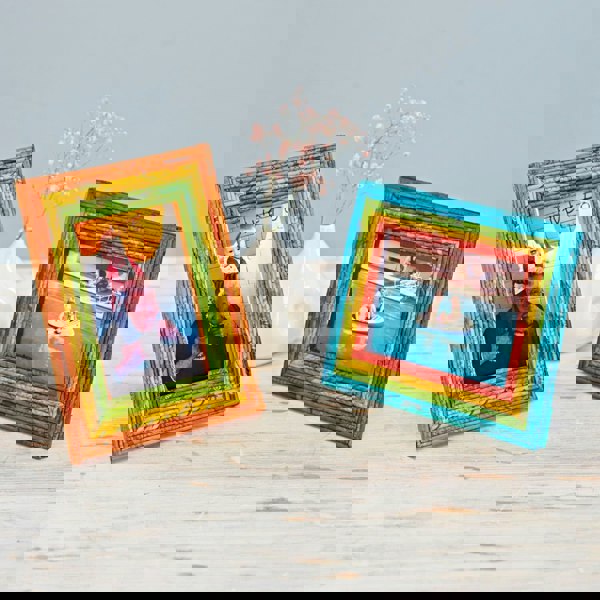 Paper High Recycled Newspaper Photo Frame