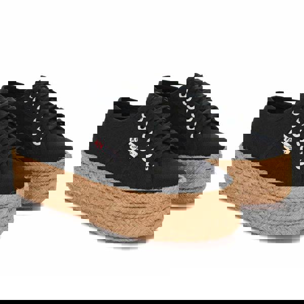 Superga Womens/Ladies 2790 Rope Trainers - Black - 