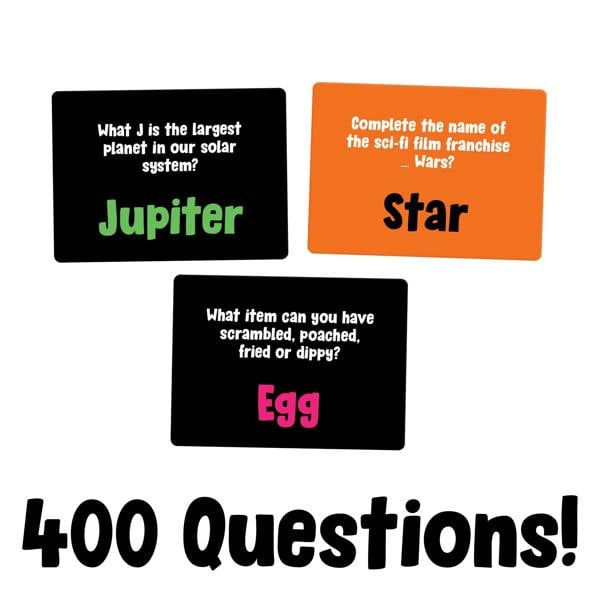 IDEAL Smash Down: Family Trivia Party Game
