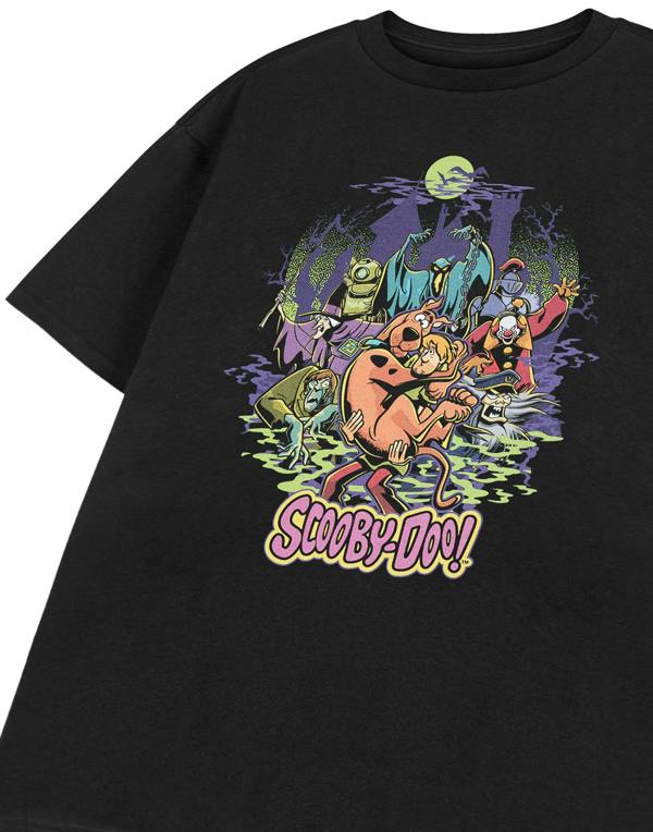 Scooby Doo Unisex Kids Black Scooby Halloween Short Sleeved T-Shirt