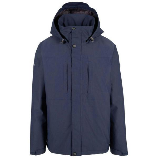 Trespass Mens Discott Waterproof Jacket - Navy