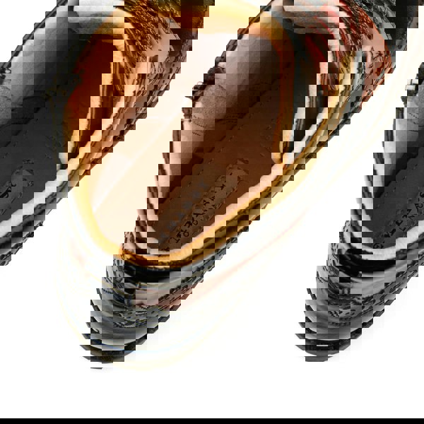 Embassy London Wanderer - Black Brown - Men's chunky combat style boot in black and brown leather