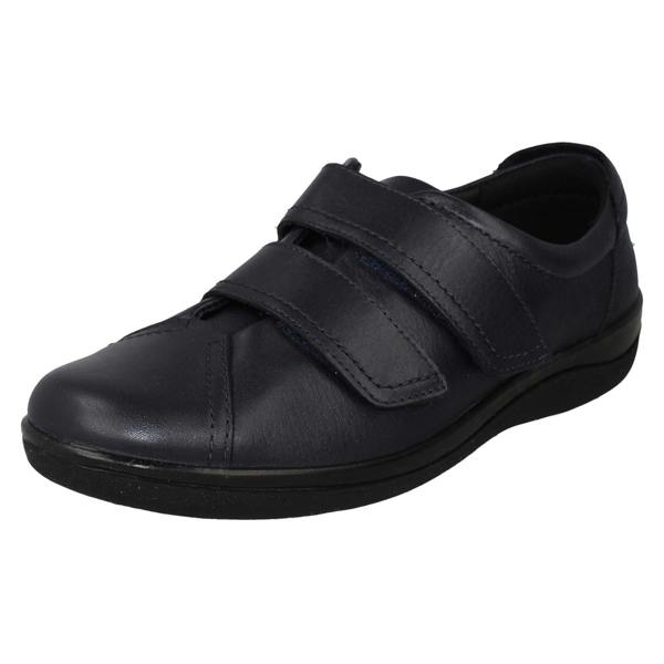 Padders Ladies Padders Soft Leather Adjustable Shoes Cosmic