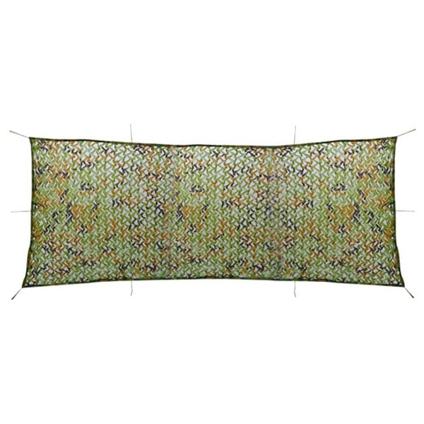 Berkfield Camouflage Net with Storage Bag 1.5x5 m Green