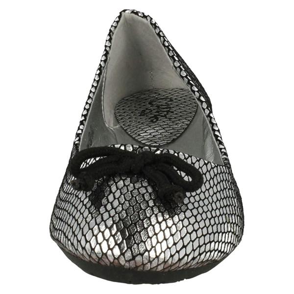 Cutie Girls Cutie Bow Detail Ballet Shoes H2241