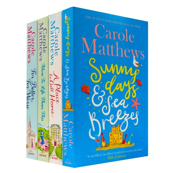 Carole Matthews 4 Book Set For Better For Worse, A Place to Call Home & more