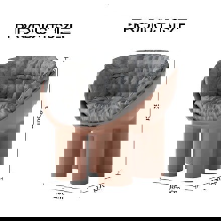 Hulda Armchair With Cushion, Brown-Ritconcept-Rit Concept