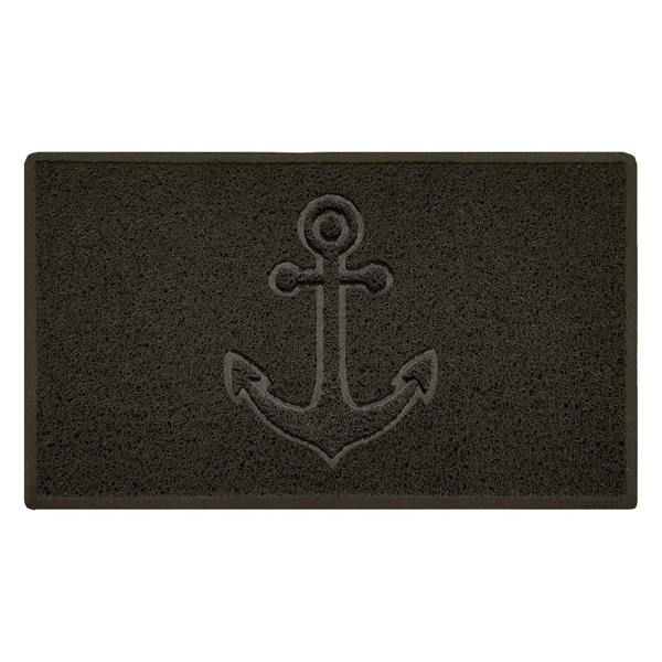 Nicoman Embossed Spaghetti Outdoor Doormat - Brown