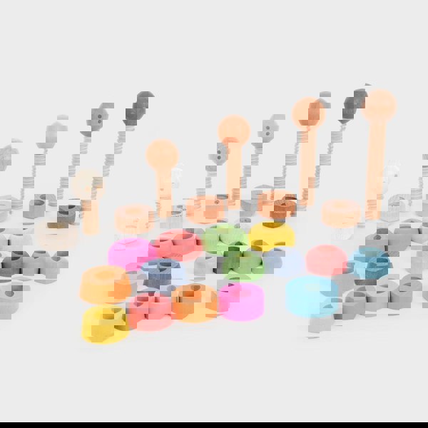 tickit Rainbow Wooden Community People