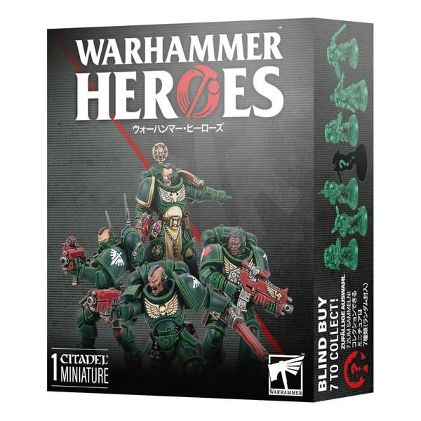 Warhammer 40k Warhammer Heroes - Dark Angels Citadel Miniature Figure (One Random Box Supplied)