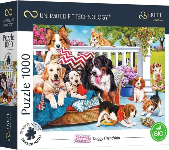 Trefl Doggy Love Puzzle Adults - 1000 Pieces