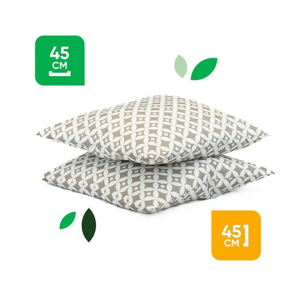 Gardenwize Pack of 2 Diamond Design Cushion Covers