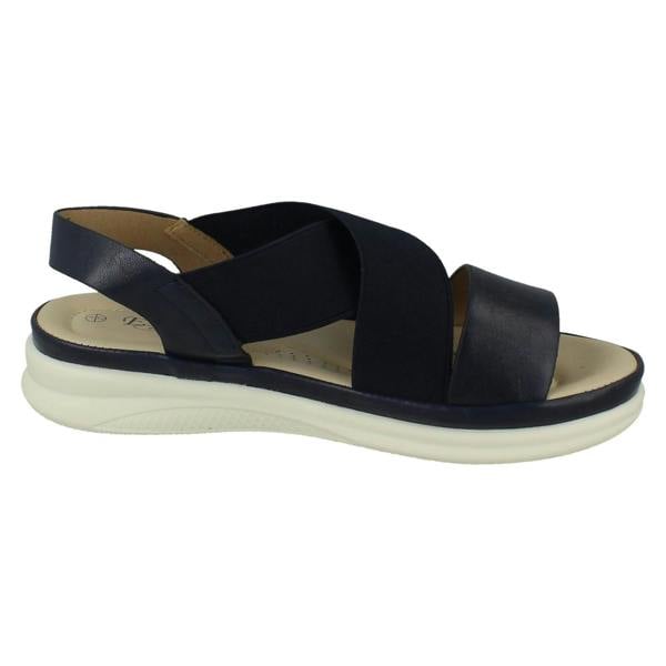 Eaze Ladies Eaze Slip On Elasticated Summer Sandals F12107