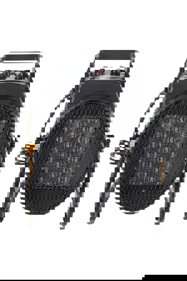 Living and Home 2KW Portable Electric Garage Workshop Air Heater Indoor Air Fan Feater for Greenhouse Bedroom Workshop