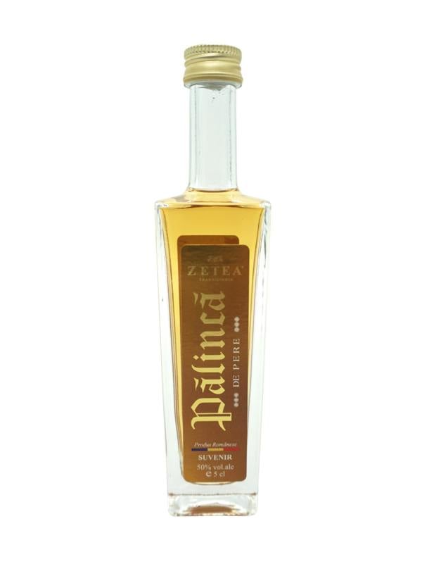 Zetea Pear Brandy (Palinca pere / Pear palinka) Miniature 50ml