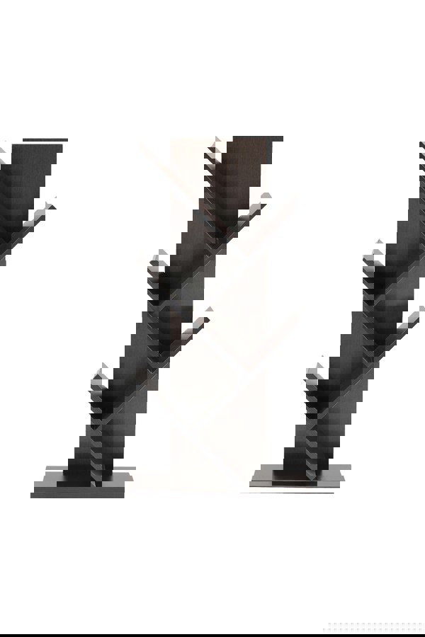 Living and Home 5 Tier Rustic Standing Tree Bookshelf