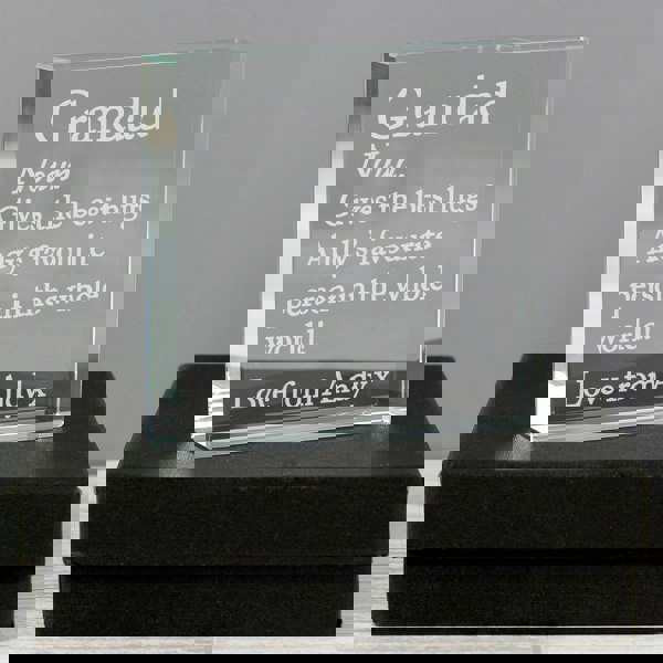 Personalised Memento Company Personalised Dictionary Definition Crystal Token