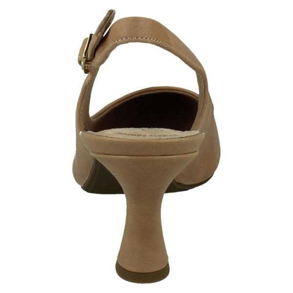 Clarks Ladies Clarks Buckle Fastening Slingback Shoes Kataleyna Step