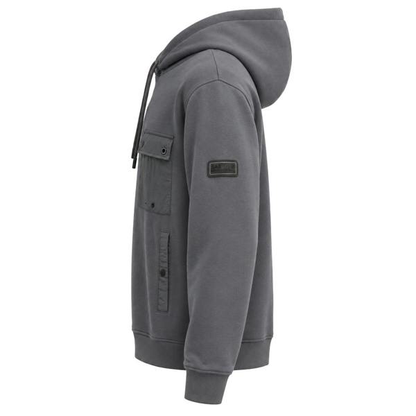 Barbour International Inline Hooded Sweatshirt Asphalt