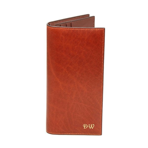 David WeJ Long Bifold Wallet - Brown