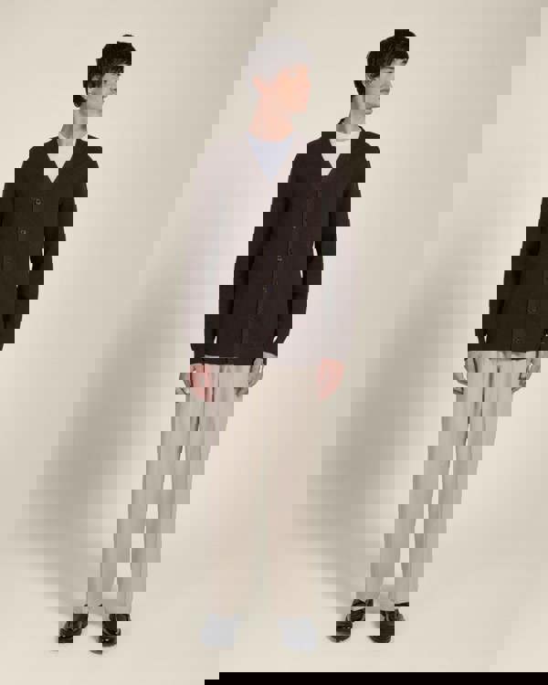 Larsson & Co Milano Knit V-Neck Cardigan