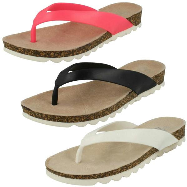 Waves Ladies Waves Mid Wedge Toepost Sandal