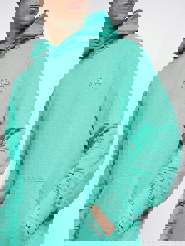 Crosshatch Emmson Hoodie Aqua