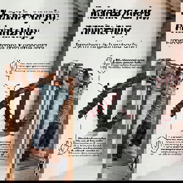 Centra Pull Up Bar Doorway Chin Up Bar Easier Strength Trainer Resistance Band