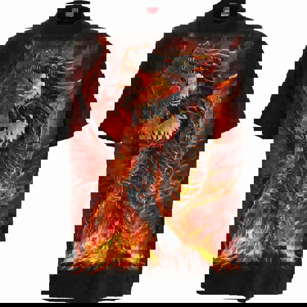 DRACONIS - T-Shirt Black - Spiral USA