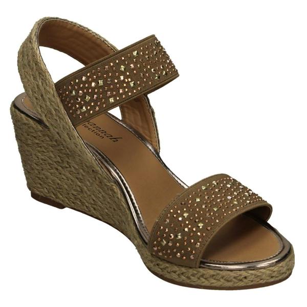 Savannah Ladies Savannah High Wedge Sandals F10908